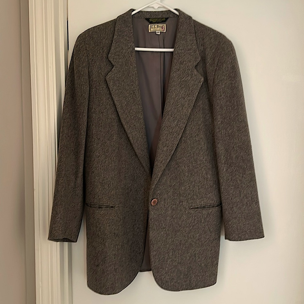 Size 12 regular wool blazer from L.L. Bean